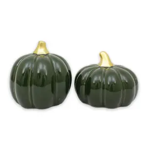 Pumpor - Grön Fenja - 2-Pack - Ø10 x 9 cm, Ø10,5 x 8 cm - www.frokenfraken.se