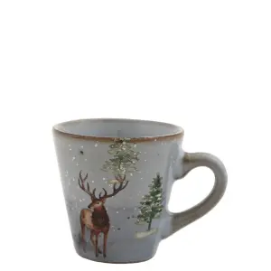 Glöggmugg - Hjort/Winter - Ø6 x 6 cm - www.frokenfraken.se