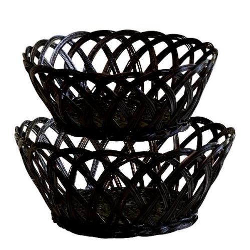Brödkorgar - Willow black - 2 st - www.frokenfraken.se