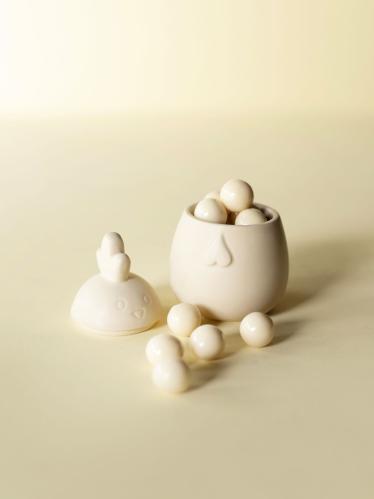 Tupp & Höna - 1st - Gul - Godisgömma - 8 x 13 cm - www.frokenfraken.se