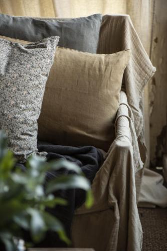 Kuddfodral Linne - Clay - 40 x 60 cm - www.frokenfraken.se