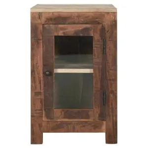 Sidobord - Skåp med glasdörr - Wood - 62 cm - www.frokenfraken.se