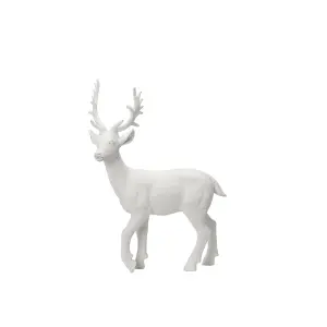 Hjort - Vit - 56 x 22 x 75 cm - www.frokenfraken.se