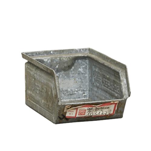 Låda i metall - Industri - 16 x 10 x 8 cm - www.frokenfraken.se