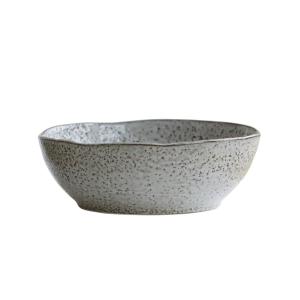 Skål - Rustik - Grå/Blå - Ø21.5 cm - www.frokenfraken.se