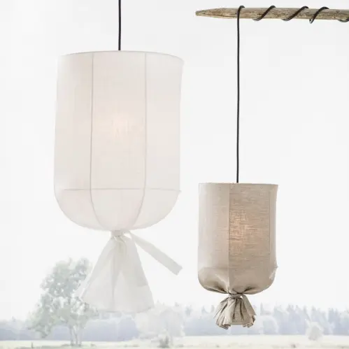 Utomhuslampa - Lin Gråsvart - Round Outdoor ink sladd - 60 cm - www.frokenfraken.se