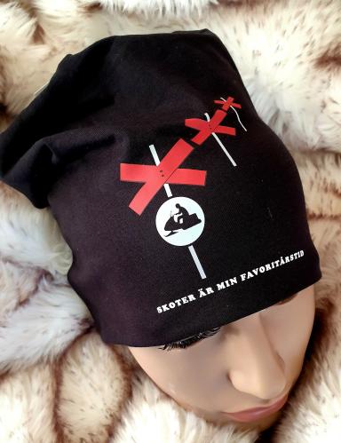 Mössa Beanie - Skoter är min favoritårstid - www.frokenfraken.se