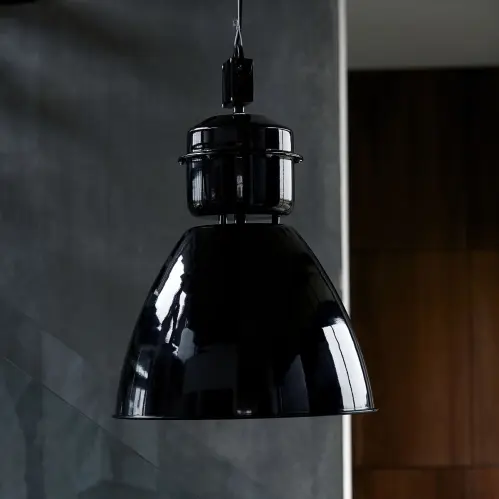 Taklampa - Industri - Svart - Ø35 cm - www.frokenfraken.se