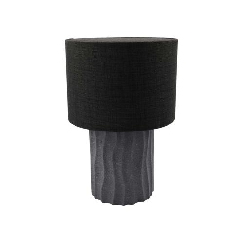 Bordslampa inkl. Lampskärm - Bora - Grå - 32 x 21 cm - www.frokenfraken.se