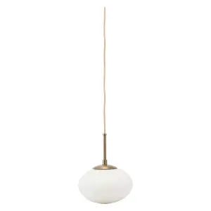 Lampa - Opal - Vit - 17 x 22 cm - www.frokenfraken.se
