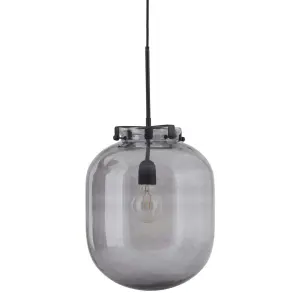 Lampa - Ball - Grå - 35 x 30 cm - www.frokenfraken.se