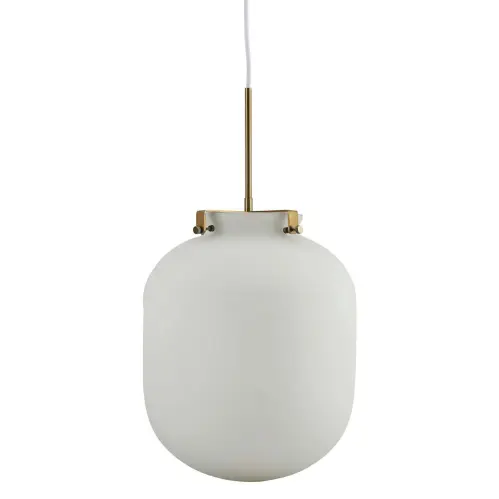 Lampa - Ball - Vit - 35 x 30 cm - www.frokenfraken.se