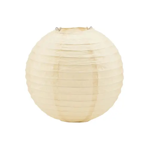 Lampskärmar För ljusslingor - Soni - Sand - 20 cm - www.frokenfraken.se