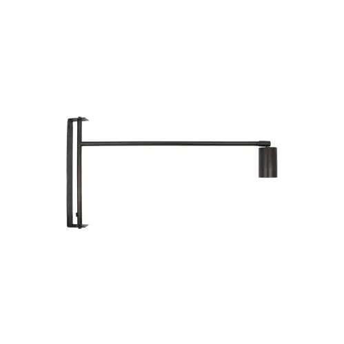 Vägglampa - Norm - Svart antikvitet - 59 x 4 x 29 cm - www.frokenfraken.se