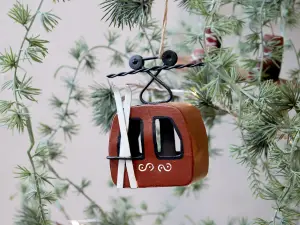 Julkula - Skidlift - 7 x 11 x 5 cm - www.frokenfraken.se