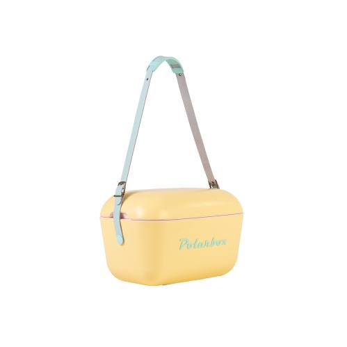 Polarbox Kylväska - Retro - Gul - 12 Liter - www.frokenfraken.se