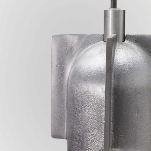 Lampa - Akola - Borstat silver - 23 x 9 cm - www.frokenfraken.se