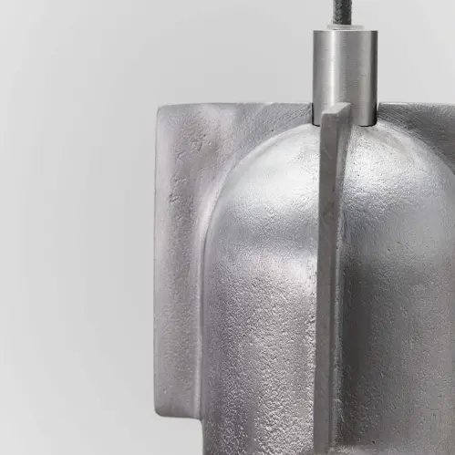 Lampa - Akola - Borstat silver - 23 x 9 cm - www.frokenfraken.se