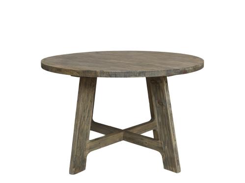 Köksbord - Runt - Brungrått - Ø120 cm - www.frokenfraken.se