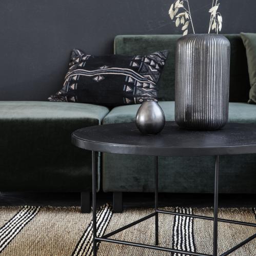 Soffbord - Svart - 45 x Ø70 cm - www.frokenfraken.se
