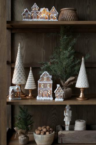 Pepparkakshus - LED - 11 x 7 x 6 cm - www.frokenfraken.se