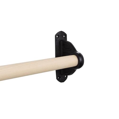 Klädhängare/Köksredskap - Ankarkrokar - Svart - 120 cm - www.frokenfraken.se
