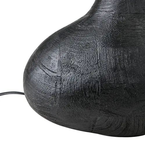 Lampfot - Svart - 23 x 18 x 60 cm - www.frokenfraken.se