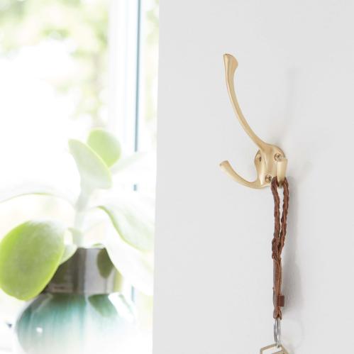 Krok - Mässing - House Doctor - Dubbel/Trippel - 12 cm - www.frokenfraken.se