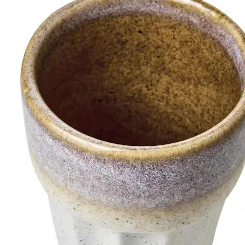 Mugg L - Costa - Elfenben/senapsgul - Ø8 x 14 cm - www.frokenfraken.se