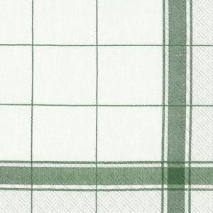 Servetter - Country Living Grön - 20 st/33 x 33 cm - www.frokenfraken.se