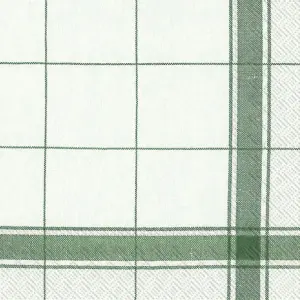 Servetter - Country Living Grön - 20 st/33 x 33 cm - www.frokenfraken.se