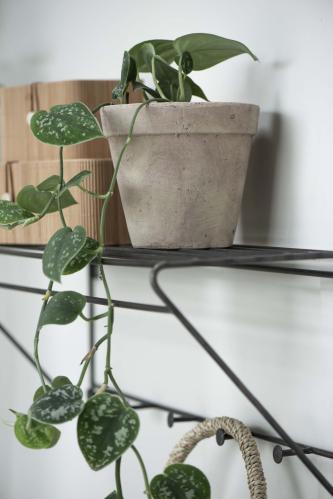 Hattehylla med 5 krokar Brooklyn - 63 X 22 X 19,5 CM - www.frokenfraken.se