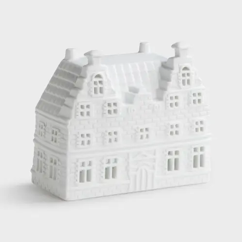 Ljuslykta - Kanalhus - 14 x 6,5 x 12 cm - www.frokenfraken.se