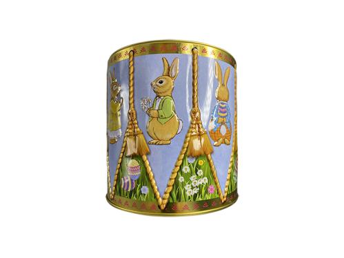 Plåtburk - Easter Drum - 14 x 14 cm - www.frokenfraken.se