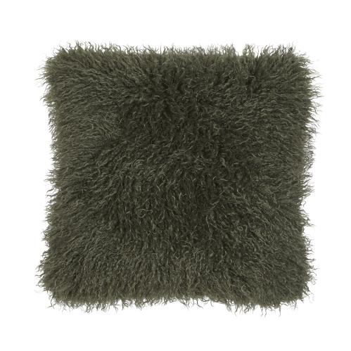 Kuddfodral - CURLY - GRÖN - 48 X 48 CM - www.frokenfraken.se
