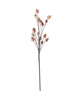 Vallmokapsel - Burgundy - 75 cm - www.frokenfraken.se