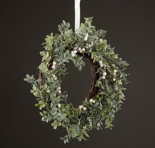 Krans - Rimfrost - Ø35 cm - www.frokenfraken.se