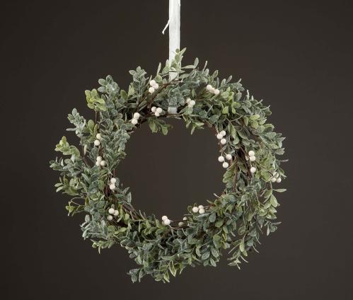 Krans - Rimfrost - Ø35 cm - www.frokenfraken.se