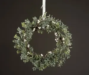Krans - Rimfrost - Ø35 cm - www.frokenfraken.se