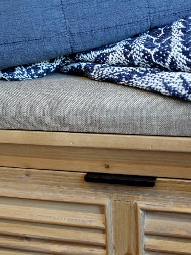 Sittbänk med förvaring - 50 x 110 x 30 cm - www.frokenfraken.se