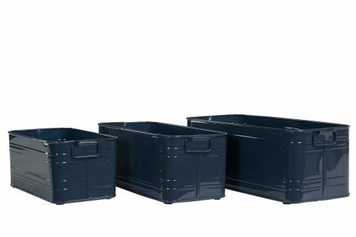 Kruka Kvadrat Emalj Depth - 3 storlekar - www.frokenfraken.se