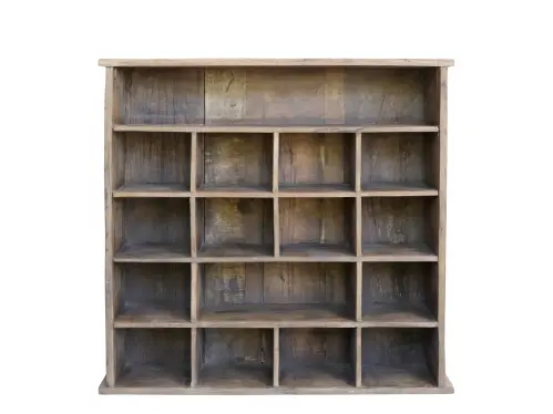 Sorteringshylla med 16 fack - 85 x 88 x 20 cm - www.frokenfraken.se