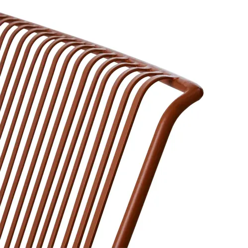 Trädgårdssoffa - Metall Dimorange - 118 x 34 x 46 cm - www.frokenfraken.se