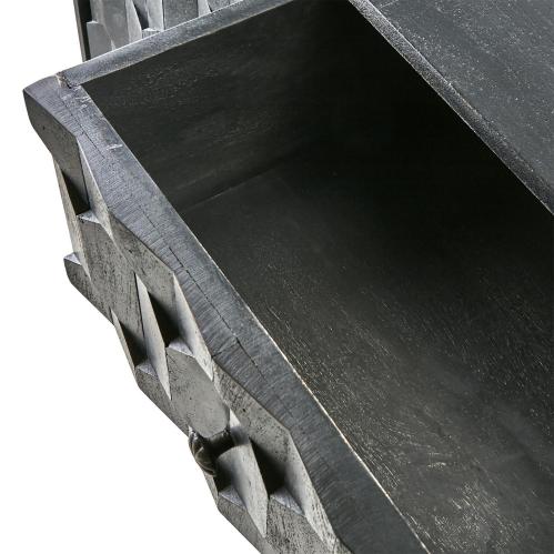 Skåp - Svart - 139 x 91 x 40 cm - www.frokenfraken.se