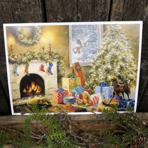 Adventskalender - Öppenspis - A4 - 29,7 x 21 cm - www.frokenfraken.se