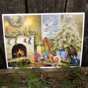 Adventskalender - Öppenspis - A4 - 29,7 x 21 cm - www.frokenfraken.se