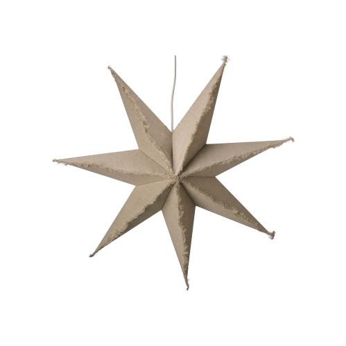 Adventsstjärna - Lin - 68 + 150 cm - www.frokenfraken.se