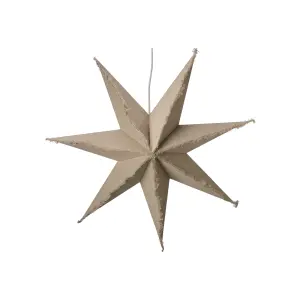Adventsstjärna - Lin - 68 + 150 cm - www.frokenfraken.se