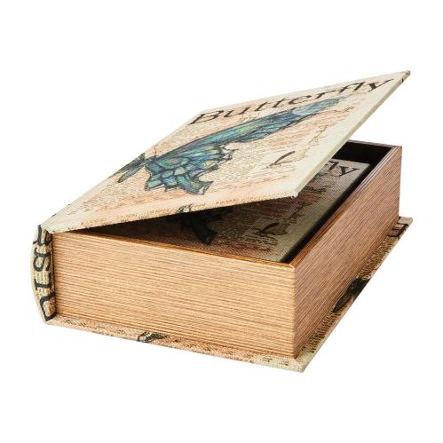 Förvaringsbok - Boklåda - 2 storlekar - Natur - 27 x 19 x 7 cm - www.frokenfraken.se