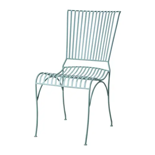 Trädgårdsstol - Metall Celadon grön - 43 x 45 x 46 cm - www.frokenfraken.se